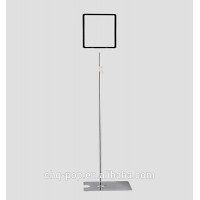 Manufacture sale supermarket pop display poster stand