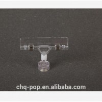 Plastic Rotating Magnetic base POP Clear Display Clip