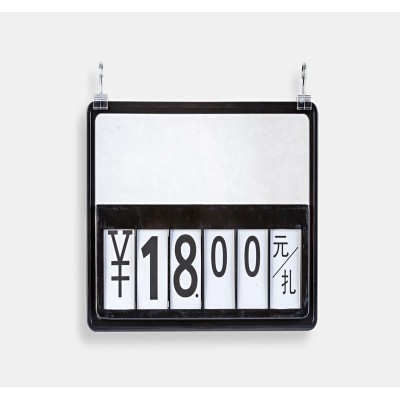 Supermarket Plastic Digital Price Tags With Plastic Hooks