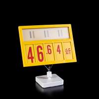 Good Quality Supermarket Plastic Digital Price display Board with Magnetic Base